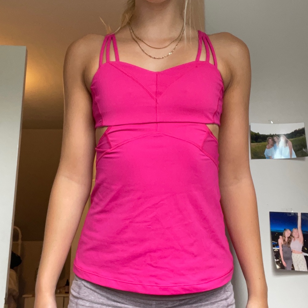 Lululemon NEW Pink Tank Top size 6